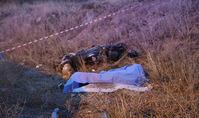 Nevşehir'de motosiklet şarampole devrildi: 1 ölü