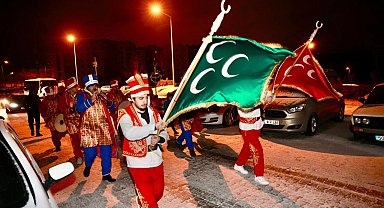 Nevşehirliler sahura Mehteran'la kalktı