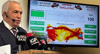 Nilüfer Belediyesi Simülasyon Merkezi yeniden devrede... Başkan Özdemir: Deprem ihmalden de yıkıcıdır