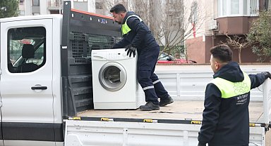 Nilüfer'de elektronik atıklar kontrollü şekilde toplanıyor