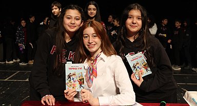 Nilüferli öğrenciler yazar Melis Sena Yılmaz ile buluştu