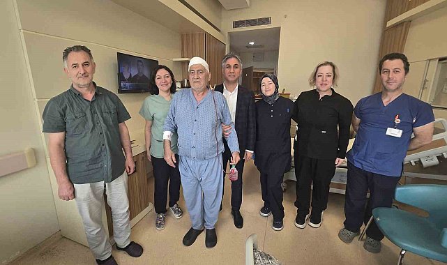 Ordu'da yaşlı hasta beyin tümörü ameliyatıyla sağlığına kavuştu