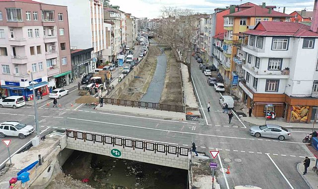Ordu'da yenilenen köprü yeniden ulaşıma açıldı