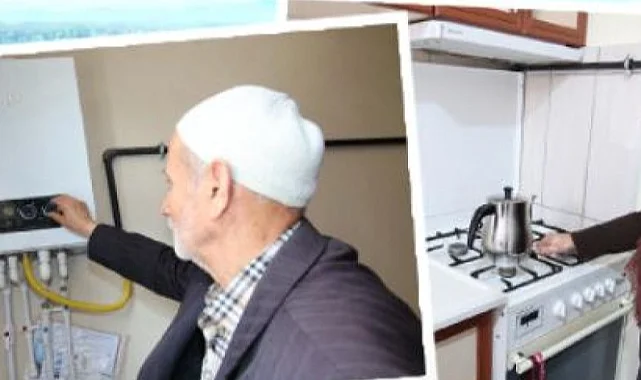 Ordu'da 124 konut ücretsiz doğalgaza dönüştürüldü