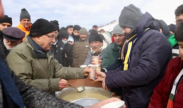 Ordu'da 1700 rakımda kar festivali coşkusu