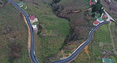 Ordu'da 40 yıllık yol hayali gerçek oldu