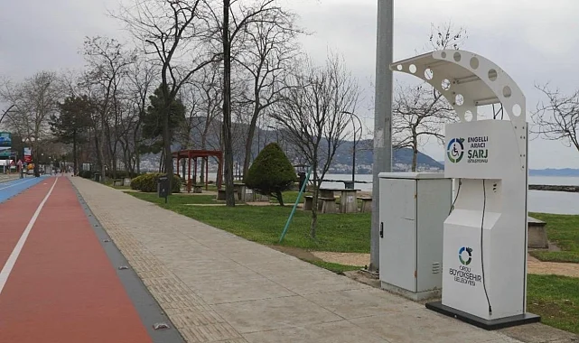 Ordu'da engelli şarj istasyonları yenilendi