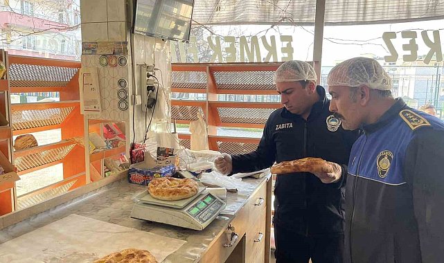 Osmaneli'nde ramazan pidesine gramaj denetimi