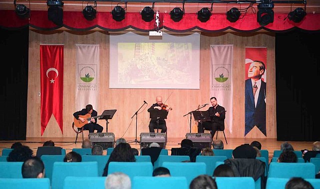 Osmangazi'de 6 Şubat depremlerinin yıl dönümünde duygu dolu anma programı