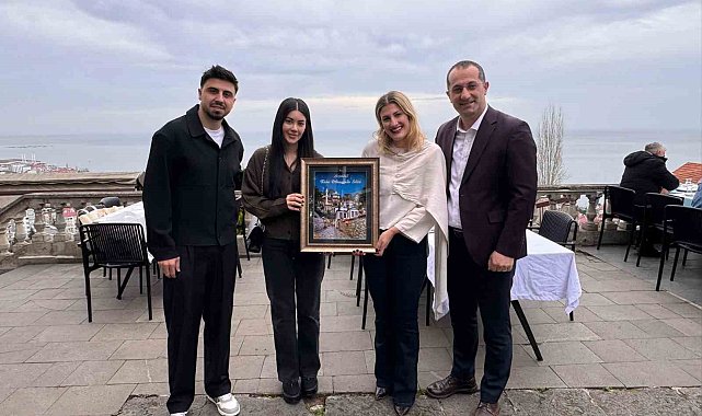 Ozan Tufan ve eşi Başkan Ekim'in konuğu oldu