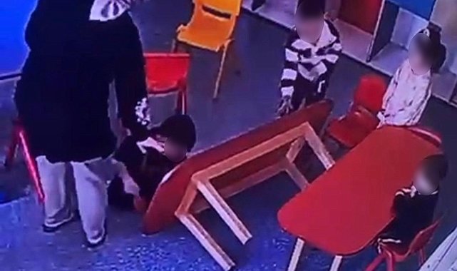 Özel okulda skandal görüntü kameraya yansıdı: Çocuğun parmakları bu hale geldi
