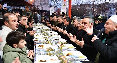 Panayır'da Ramazan sofrası kardeşliği büyüttü