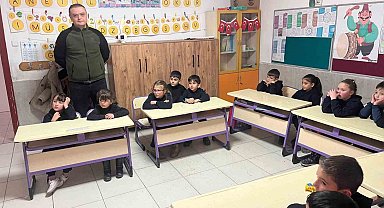 Pazarlar ilçesinde minik öğrencilere "Yeşil Vatan" eğitimi