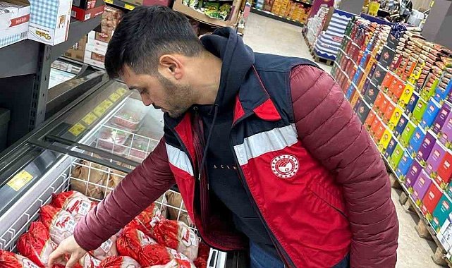 Pazarlar'da marketlere sıkı denetim