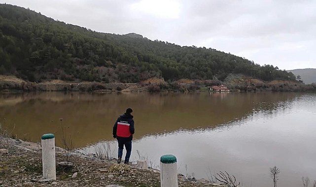 Pazarlar'da sulama göletlerinde su ürünleri denetimi