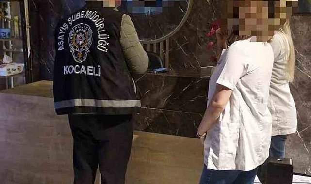 Polisten masaj salonlarına denetim