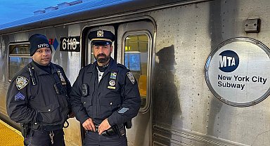Queens metrosunun başında bir Türk... NYPD'li Teğmen Ali Hammutoğlu'ndan gençlere çağrı