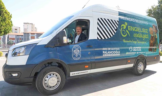 "Engelsiz Melikgazi" aracı Ramazan ayında da hizmete devam ediyor