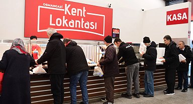 Ramazan'ın ilk iftarında Osmangazi'de gönüller birleşti