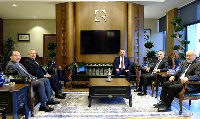 Rektör Kırışık'tan TOGÜ Rektörü Yılmaz'a ziyaret