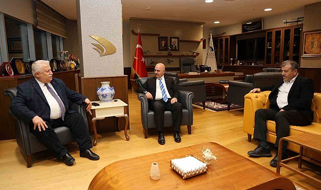 Rektör Sözbir TÜBA Başkanı Şekeri ağırladı