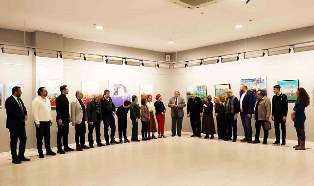 Ressam Hatice Aydoğan SANKO Sanat Galerisi'nde sergi açtı