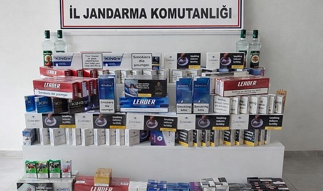 Rize'de kaçak sigara operasyonu