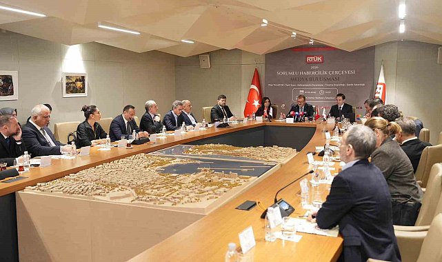 RTÜK Başkanı Daniş: "Sorumlu habercilik, haberi 'yumuşatmak' değildir, haberi kamu yararı ekseninde daha doğru, daha ölçülü ve insanı koruyarak sunmaktır"