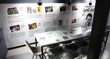 Şair Ahmet Erhan, doğum gününde Nilüfer'de özel sergiyle anıldı