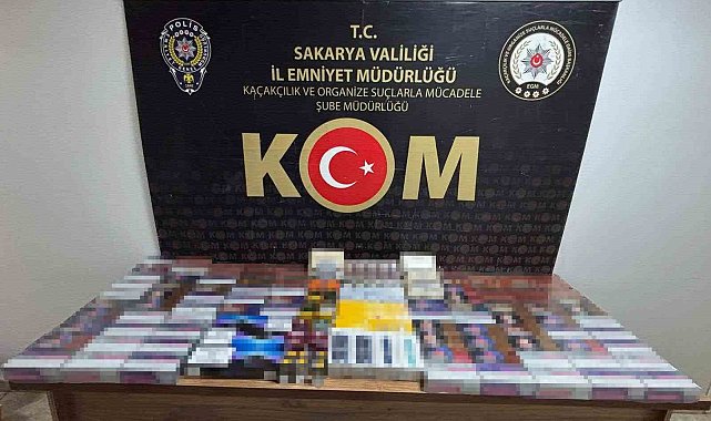 Sakarya emniyetinden kaçakçılara geçit yok: 2 gözaltı