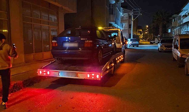 Sakarya'da drift atan iki sürücüye toplam 116 bin 434 lira ceza kesildi