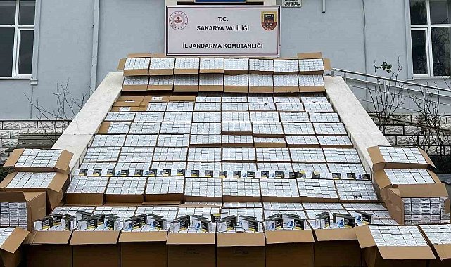 Sakarya'da kaçakçılara jandarma operasyonu: 3 ilçede 5 şüpheli gözaltına alındı