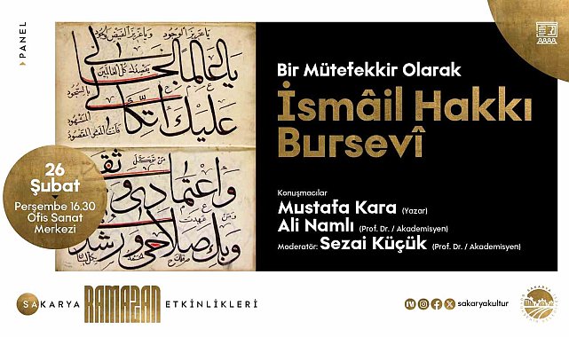 Sakarya'da "Bursevi'nin Kaleminden" sergisi OSM'de açılıyor