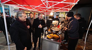 Sakarya'da Başkan Alemdar'dan iftar öncesi Geyve turu