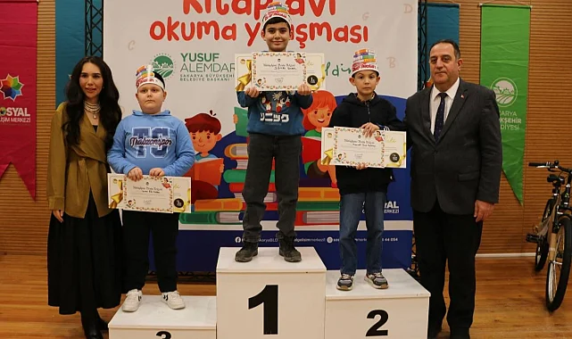 Sakarya'da 'Kitap Avı' ödüllendirdi