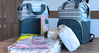 Sakarya'da yeni doğanı mutlu eden çanta