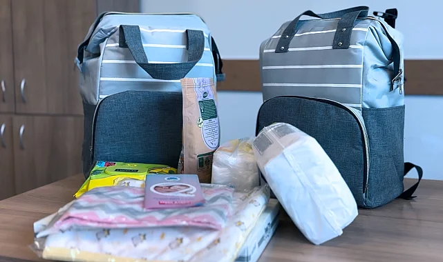 Sakarya'da yeni doğanı mutlu eden çanta