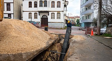 Sakarya'da yeni yağmur suyu hattı ile Elperek yağışlara karşı güvende