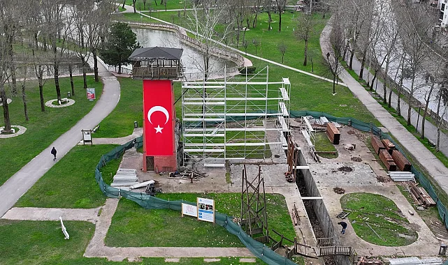 Sakarya'nın sembolü Tarihi Çark'ta yıllar sonra su akacak