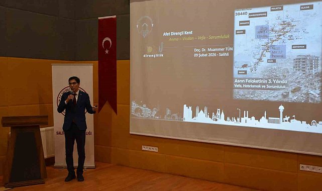 Salihli'de 'Dirençli Kentler' konferansı