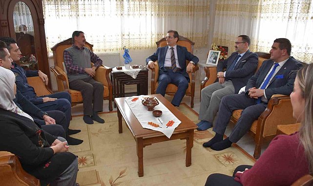 Salihli'de şehit Astsubay Ahmet Deniz Varol unutulmadı