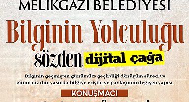 Sanat Melikgazi'de atölye ve konferans aynı anda