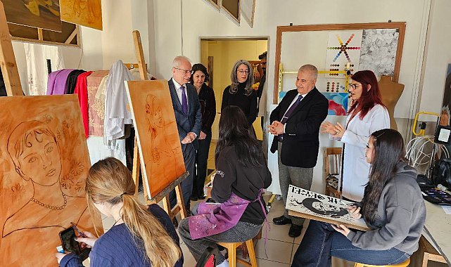 Sanatın kalbi Güzel Sanatlar Lisesi'nde attı