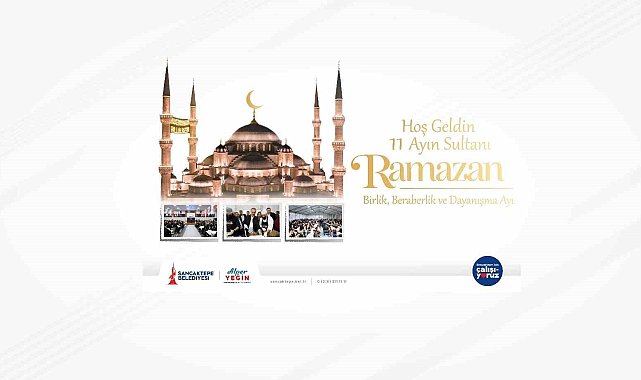 Sancaktepe'de Ramazan coşkusu: Ay boyunca kesintisiz etkinlik ve dev iftar sofraları