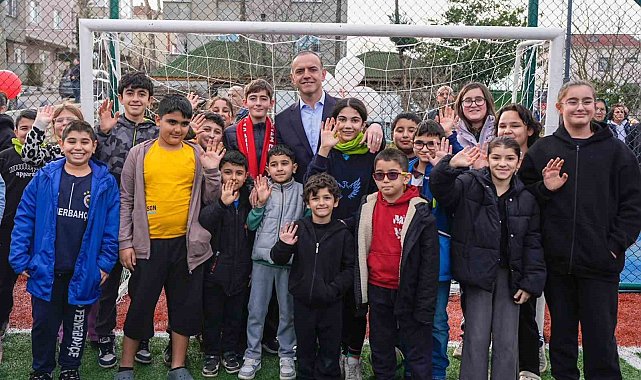 Sancaktepe'de Yaşar Kemal Yürüyüş Yolu ve Spor Alanı hizmete açıldı