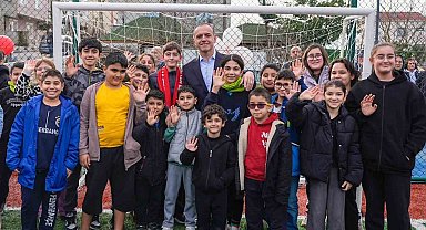 Sancaktepe'de Yaşar Kemal Yürüyüş Yolu ve Spor Alanı hizmete açıldı