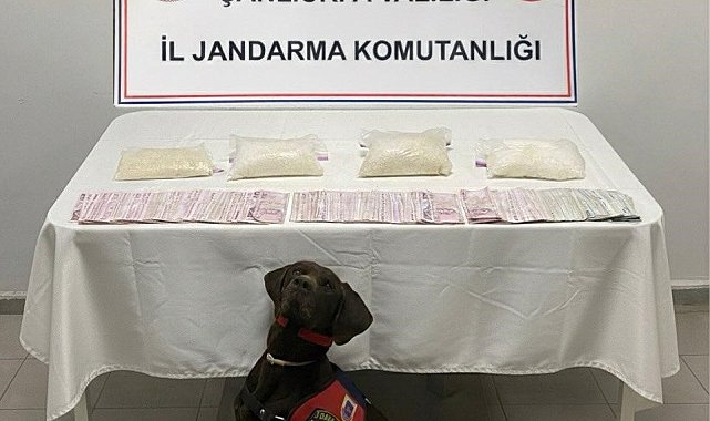 Şanlıurfa'da 4 kilogram uyuşturucu ele geçirildi: 3 gözaltı