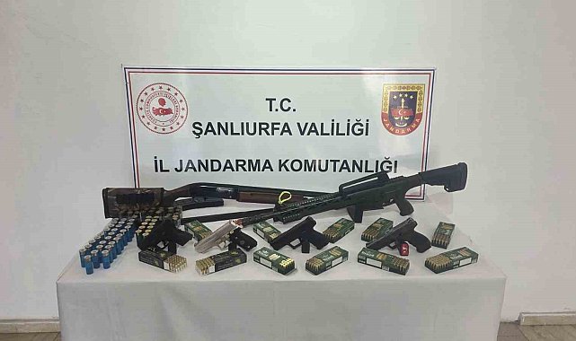 Şanlıurfa'da ruhsatsız silah operasyonu: 1 gözaltı