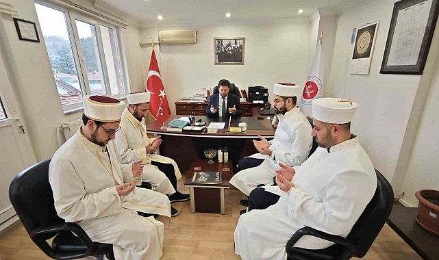 Şaphane'de yeni göreve başlayan din görevlileri için tören düzenlendi