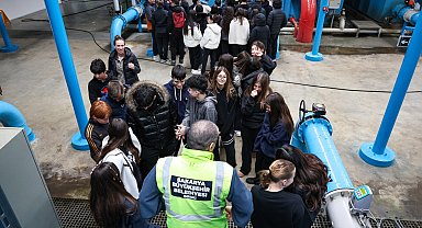 SASKİ o süreçleri lise öğrencileri ile paylaştı